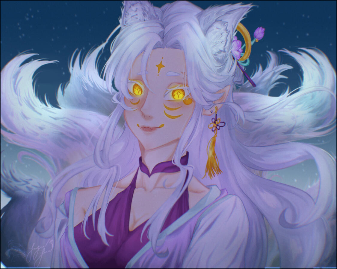 yue hua [original character]